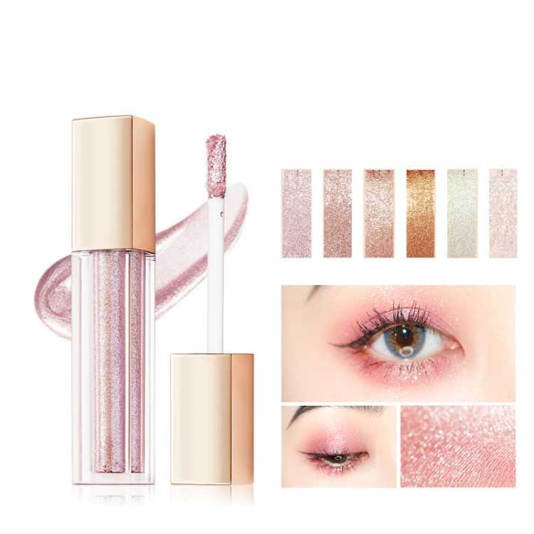 New Liquid EyeShadow Shimmer Shinny Glitter Waterproof Long Lasting Makeup Cosmetic