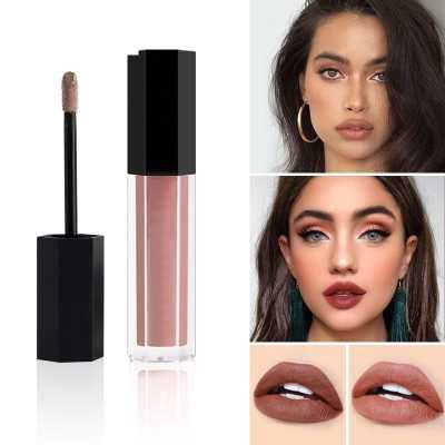 Lips Makeup Matte Lipgloss 28 Colors Waterproof Lip Gloss Lipstick Lip Tint Women Makeup Lips Cosmetics Matte Lipstick