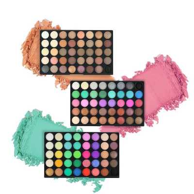 120 Color Eyeshadow Matte Smoky Makeup Eye Shadow Set Cosmetic Eyeshadow Palettes Eye Wing Lasting Glitter Eyeshadow
