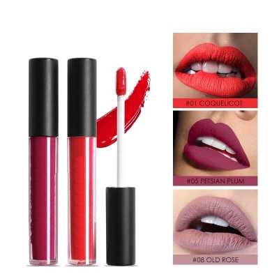25 Colors Matte Liquid Lipstick Waterproof Long Lasting Nude Velvet Red Matte Lipstick High Quality Lip Stick