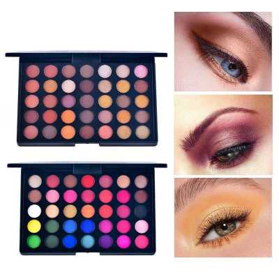 35 Smokey Eye Make Up Matte Pearl Light Color Eye Shadow Box Smoked Makeup Multicolored Eye Shadow Cosmetics Pigment