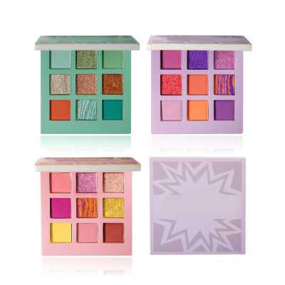 9Color Pearly Lustre Matte Eyeshadow Compact Jiugongge Makeup Makeup Plate Mashed Potato Eye Shadow Makeup